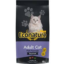 ECONATURE PLUS YETİŞKİN GURME KURU KEDİ MAMASI (ADULT CAT) 15KG ECONATURE PLUS YETİŞKİN GURME KURU KEDİ MAMASI (ADULT CAT) 15KG