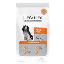 LAVİTAL KUZU ETLİ KÜÇÜK IRK YETİŞKİN KÖPEK MAMASI 1,5KG