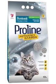 PROLİNE AKTİF KARBONLU BENTONİT KEDİ KUMU 10LT PROLİNE AKTİF KARBONLU BENTONİT KEDİ KUMU 10LT