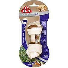 8IN1 DELİGHTS KÖPEK ÖDÜL KEMİĞİ SIĞIR ETLİ S - 35GR