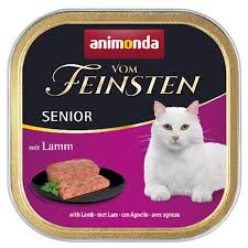 ANİMONDA VOM FEİNSTEN KUZULU YAŞLI KEDİ KONSERVESİ 100G
