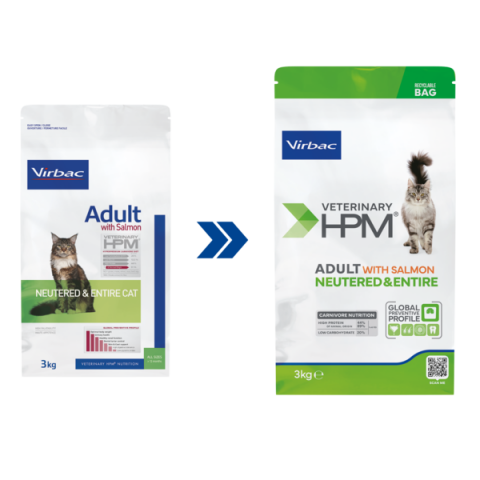 VİRBAC CAT ADULT ENTİRE & NEUTERED SOMON 3KG