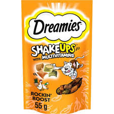 DREAMİES SHAKE UPS ROCKİN ROOSTER KEDİ ÖDÜLÜ 55GR