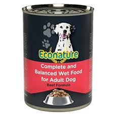 ECONATURE YETİŞKİN YAŞ KÖPEK MAMASI (ADULT DOG) SIĞIR ETLİ 400GR