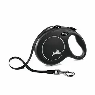 FLEXİ NEW CLASSİC S BEDEN SİYAH 5MT ŞERİT TASMA