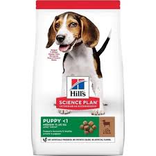 HİLL'S SP KUZULU VE PİRİNÇLİ ORTA IRK YAVRU KÖPEK MAMASI 12+2KG