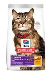 HİLL'S SP MİDE VE DERİ HASSASİYETİ TAVUKLU YETİŞKİN KEDİ MAMASI 1.5KG