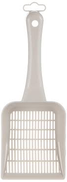 MODERNA SCOOPY SMALL GRİD DAR ARALIKLI KEDİ KUMU KÜREĞİ - GRİ