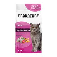 PRONATURE YETİŞKİN KEDİ MAMASI (DAİLY PROTECT) TAVUK ETLİ VE PİRİNÇLİ 10 KG