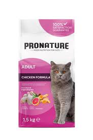 PRONATURE YETİŞKİN KURU KEDİ MAMASI (DAİLY PROTECT) TAVUK ETLİ VE PİRİNÇLİ 1,5KG