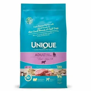 UNIQUE DOG ADULT SMALL & MİNİ KUZULU 3KG