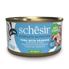 SCHESİR JELLY TON BALIĞI VE LEVREK JÖLE İÇİNDE YETİŞKİN KEDİ KONSERVESİ 85G SCHESİR JELLY TON BALIĞI VE LEVREK JÖLE İÇİNDE YETİŞKİN KEDİ KONSERVESİ 85G