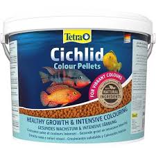 TETRA CİCHLİD COLOUR MİNİ UFAK TANELİ RENKLENDİRİCİ CİCLHİD BALIK YEMİ - 10LT TETRA CİCHLİD COLOUR MİNİ UFAK TANELİ RENKLENDİRİCİ CİCLHİD BALIK YEMİ - 10LT