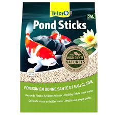 TETRA POND STİCKS HAVUZ BALIKLARI YEMİ - YEŞİL - 25LT
