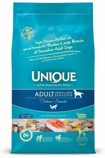 UNIQUE DOG ADULT MEDİUM & LARGE SENSİTİVE SOMONLU 3KG UNIQUE DOG ADULT MEDİUM & LARGE SENSİTİVE SOMONLU 3KG
